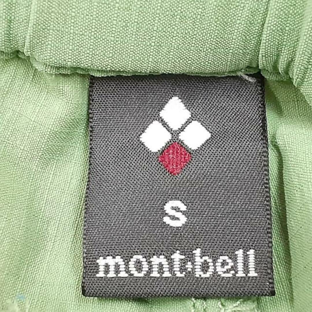 mont bell(モンベル)のmont-bell(モンベル) ハーフパンツ サイズS レディース - グリーン ウエストゴム レディースのパンツ(ハーフパンツ)の商品写真