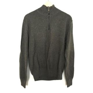 エルメネジルドゼニア(Ermenegildo Zegna)のErmenegildo Zegna(エルメネジルド ゼニア) 長袖セーター サイズ48 XL メンズ - ダークブラウン(ニット/セーター)