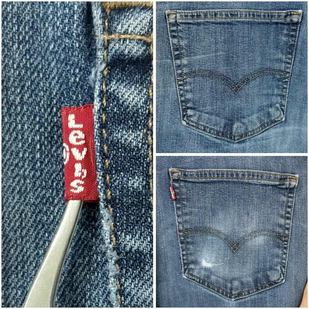 Levi's(リーバイス)のリーバイス569 Levis W40 ダークブルーデニム 青 パンツ 8013 その他のその他(その他)の商品写真