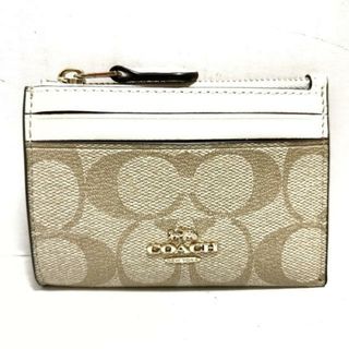 コーチ(COACH)のコーチ コインケース美品  シグネチャー柄(コインケース)