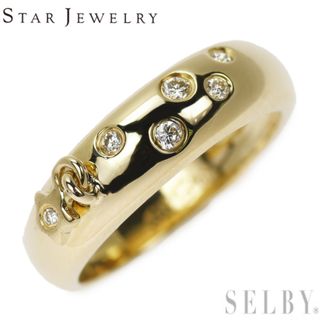 スタージュエリー(STAR JEWELRY)のスタージュエリー K18YG ダイヤモンド ピンキーリング (リング(指輪))