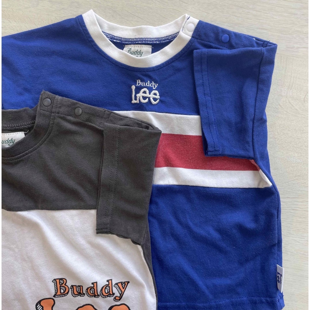 Buddy Lee(バディーリー)のBuddy Lee Tシャツ2枚セット　80サイズ キッズ/ベビー/マタニティのベビー服(~85cm)(Ｔシャツ)の商品写真