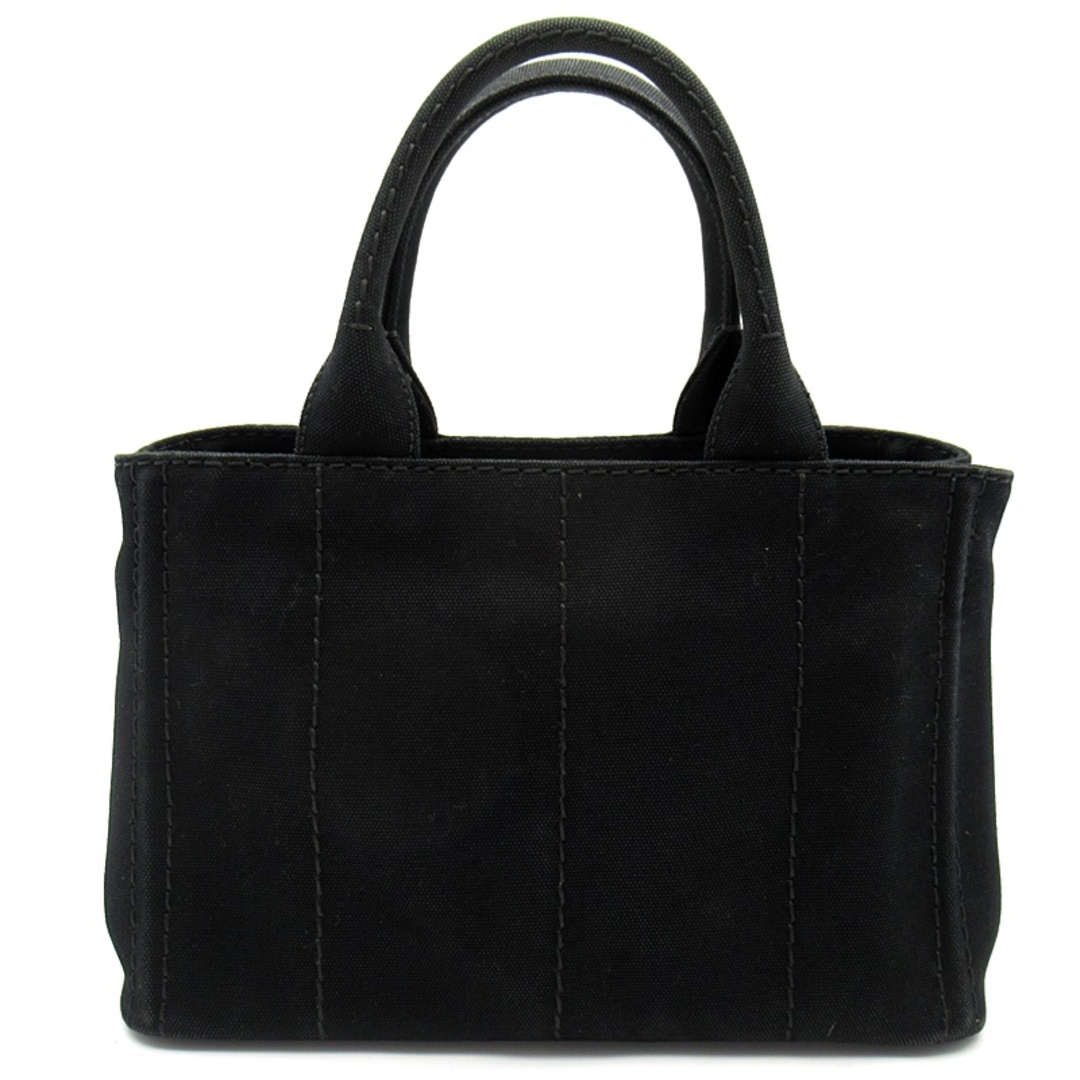 PRADA(プラダ)のプラダ カナパトートTPM  1BG439 キャンバス レディーストートバッグ
 ブラック(NERO)【中古】 レディースのバッグ(トートバッグ)の商品写真