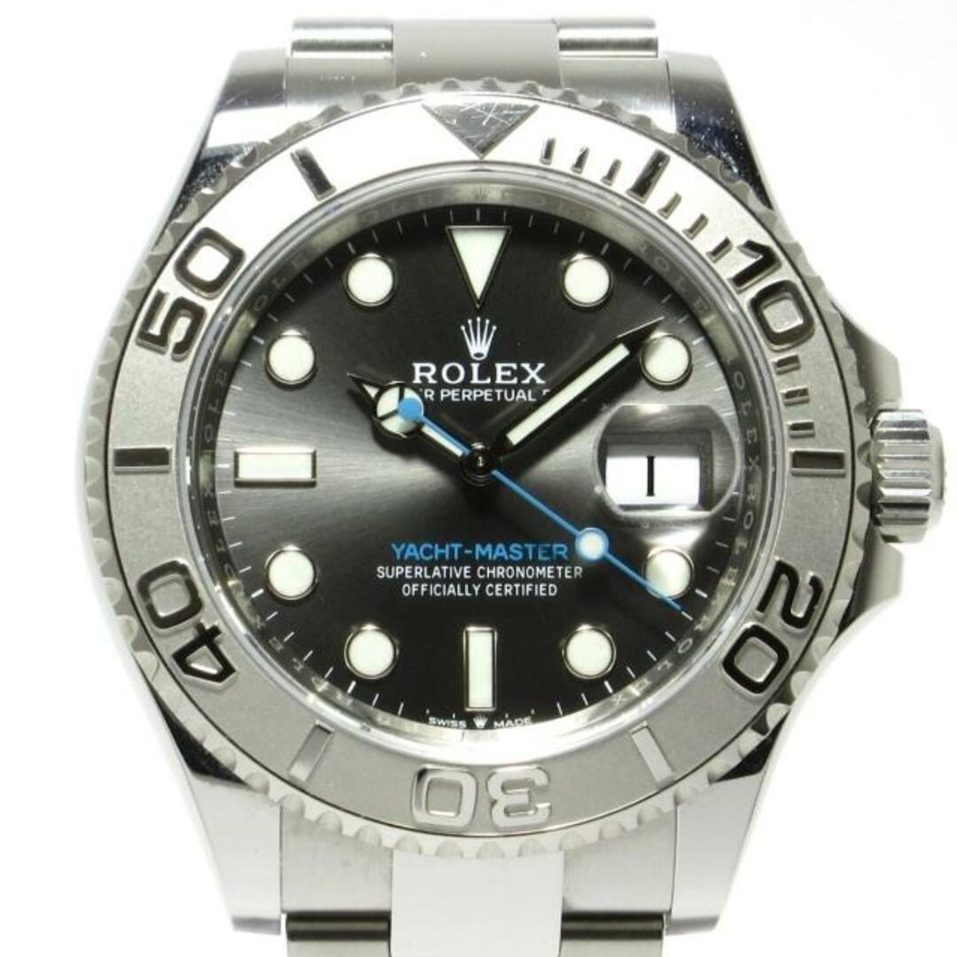 ROLEX(ロレックス)のROLEX(ロレックス) 腕時計 ヨットマスター40 126622 メンズ SS×PT/ランダムルーレット/スレート文字盤/12コマ+余りコマ×1（フルコマ）/2021.06 スレート メンズの時計(その他)の商品写真