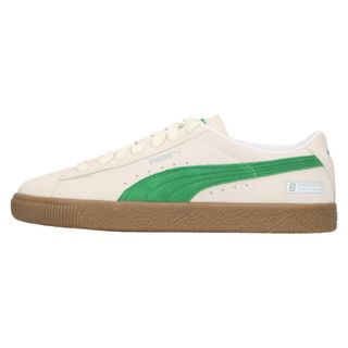 プーマ(PUMA)のPUMA プーマ SUEDE VTG ATMOS BIRDOG FR2 WARM WHITE-ARCHIVE GREEN  スウェード ヴィンテージ アトモス バードッグ エフアールツー ローカット スニーカー   391916 01(スニーカー)