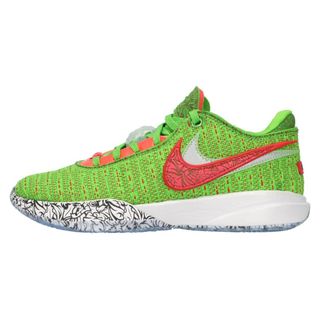 ナイキ(NIKE)のNIKE ナイキ LEBRON XX CHRISTMAS レブロン20 ローカットスニーカー クリスマス グリーンアップル US8/26.0cm FJ4956-300(スニーカー)