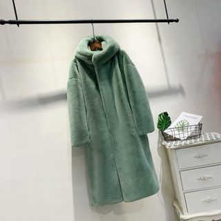 【並行輸入】ファーコート pmycoat10(ロングコート)