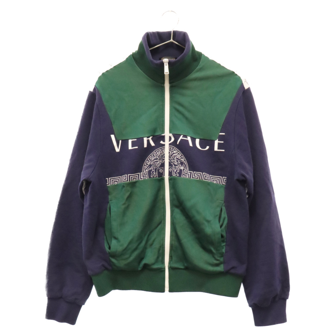 VERSACE(ヴェルサーチ)のVERSACE ヴェルサーチ メデューサロゴストレッチトラックジャケット A84842 A230656 メンズのジャケット/アウター(フライトジャケット)の商品写真