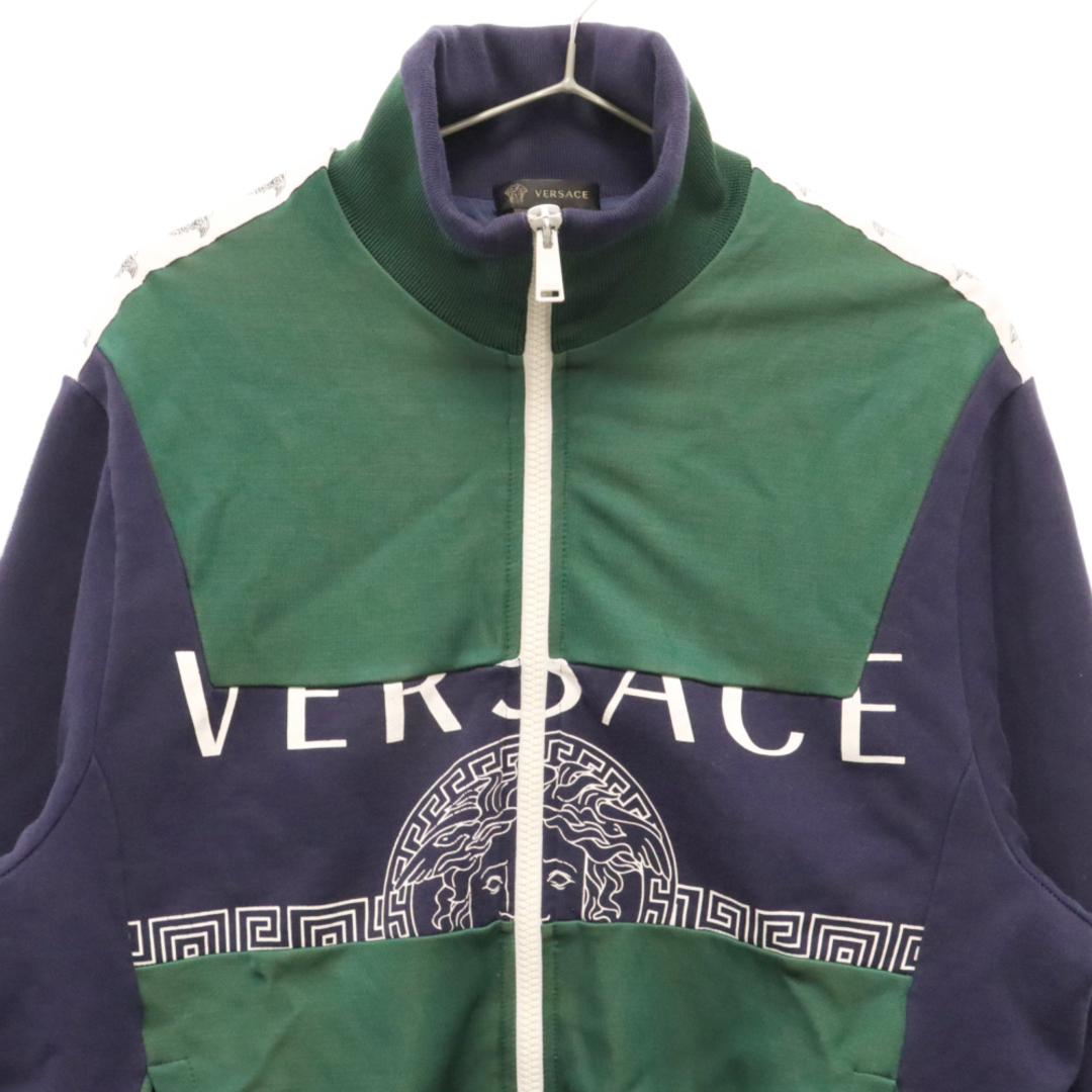 VERSACE(ヴェルサーチ)のVERSACE ヴェルサーチ メデューサロゴストレッチトラックジャケット A84842 A230656 メンズのジャケット/アウター(フライトジャケット)の商品写真