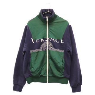 ヴェルサーチ(VERSACE)のVERSACE ヴェルサーチ メデューサロゴストレッチトラックジャケット A84842 A230656(フライトジャケット)