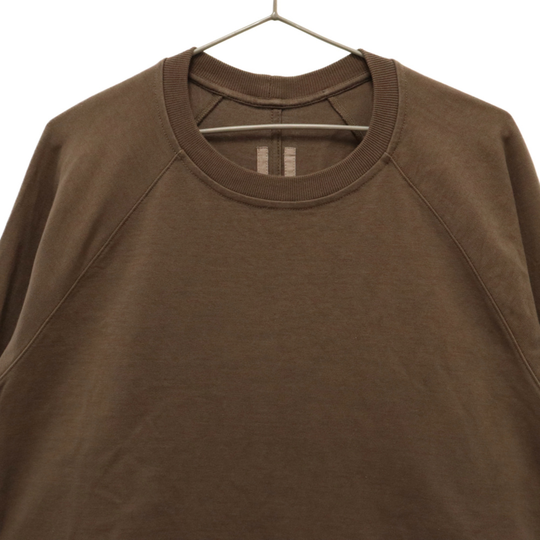 Rick Owens(リックオウエンス)のRick Owens リックオウエンス 23SS Baseball Tee Sweatshirt DUST ベースボールロングスリーブスウェット長袖Tシャツ ダスト RU01C4280-BA カーキ メンズのトップス(Tシャツ/カットソー(七分/長袖))の商品写真