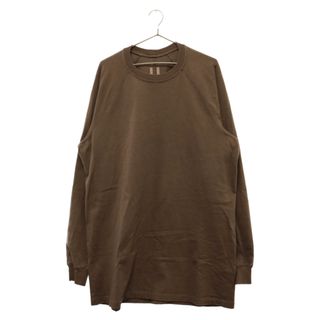 リックオウエンス(Rick Owens)のRick Owens リックオウエンス 23SS Baseball Tee Sweatshirt DUST ベースボールロングスリーブスウェット長袖Tシャツ ダスト RU01C4280-BA カーキ(Tシャツ/カットソー(七分/長袖))