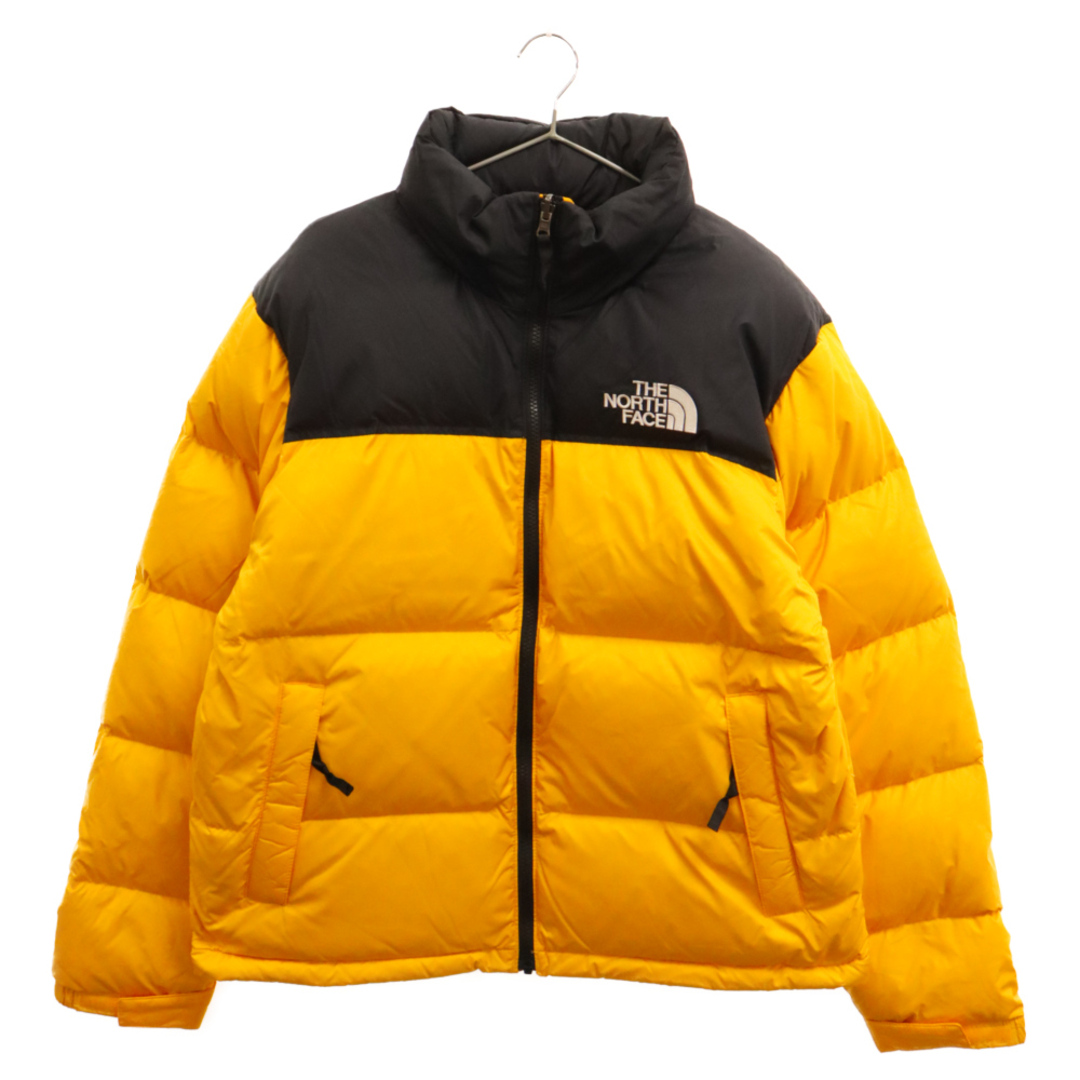 THE NORTH FACE(ザノースフェイス)のTHE NORTH FACE ザノースフェイス 1996 RETRO NUPTSE JACKET レトロヌプシ ジップアップダウンジャケット NF0A3C8D イエロー/ブラック メンズのジャケット/アウター(ダウンジャケット)の商品写真