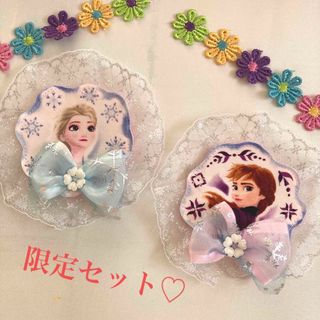 アナトユキノジョオウ(アナと雪の女王)の【限定セット】アナ雪　大ワッペン❣️(その他)