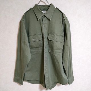 ラルフローレン(Ralph Lauren)のRALPH LAUREN サイズXL チノ エポレット コットン 長袖シャツ カーキ レディース ラルフローレン【中古】4-0223M△(シャツ/ブラウス(長袖/七分))