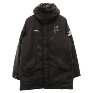 F.C.R.B. - F.C.R.B./F.C.Real Bristol/FCRB エフシーアールビー/エフシーレアルブリストル 16AW PADDED FIELD COAT FCRB-167024 ジップアップフィールドジャケット ブラック