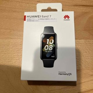 ファーウェイ(HUAWEI)の美品⭐︎HUAWEI スマートバンド BAND 7 GRAPHITE BLACK(その他)