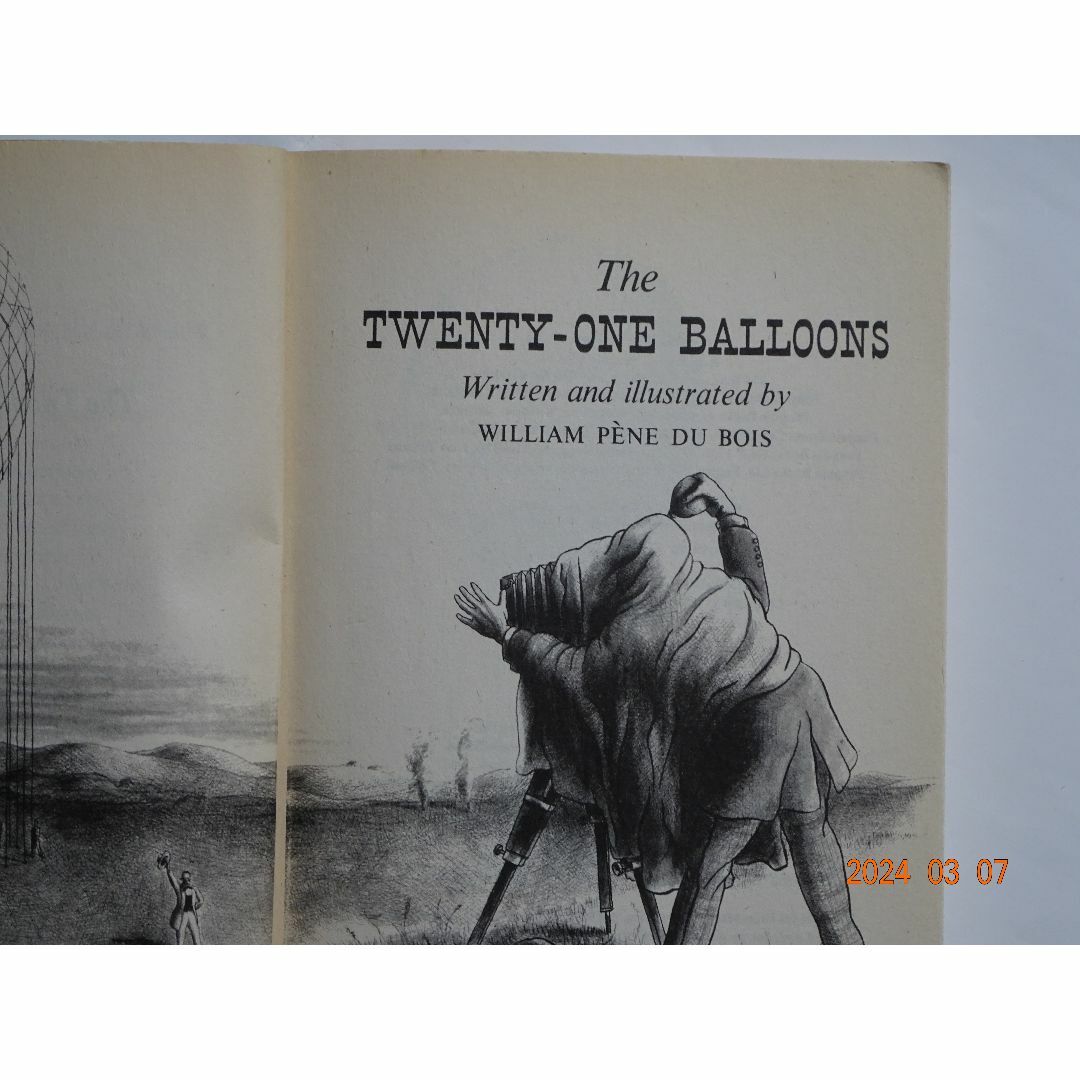 The Twenty-One Balloons エンタメ/ホビーの本(洋書)の商品写真