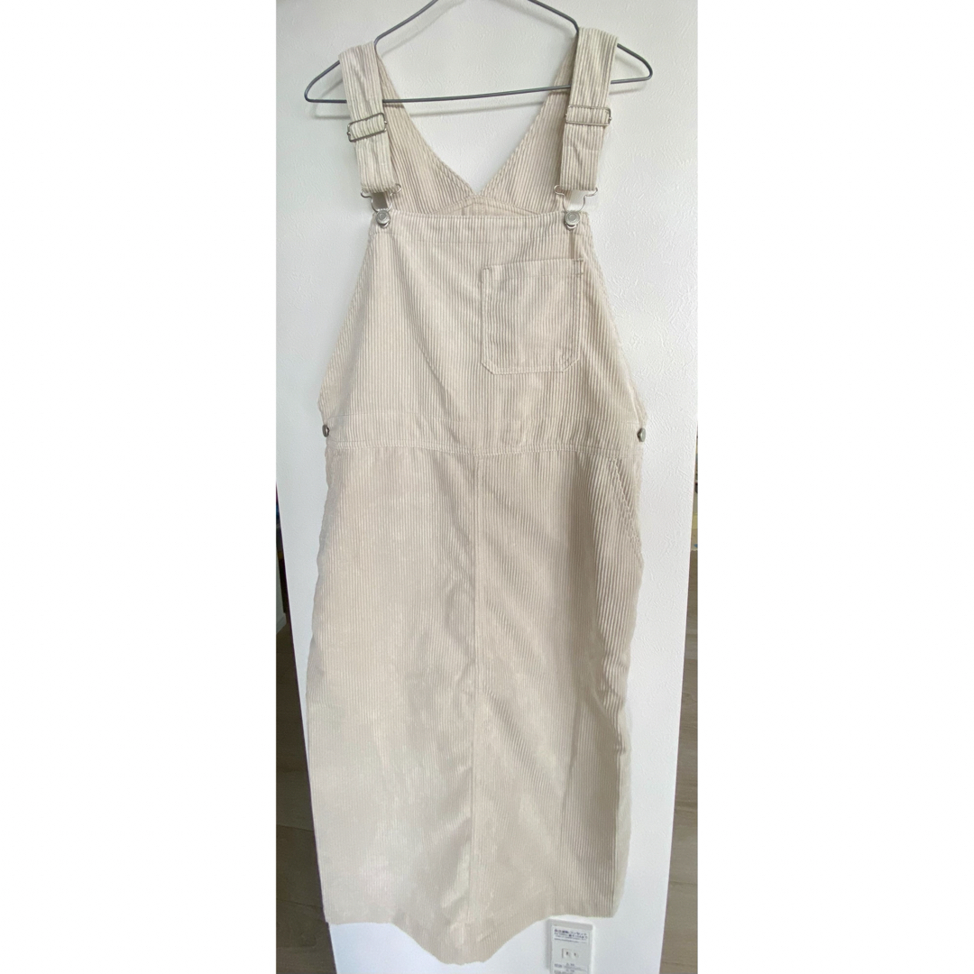 コーデュロイジャンパースカート レディースのパンツ(サロペット/オーバーオール)の商品写真