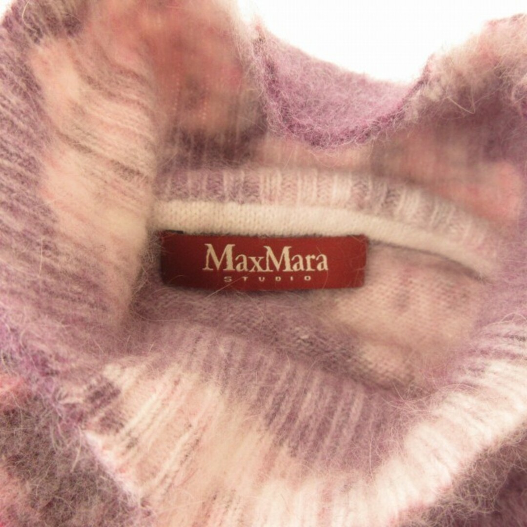 マックスマーラステュディオ ニット セーター 花柄 アンゴラ ハイネック S レディースのトップス(ニット/セーター)の商品写真
