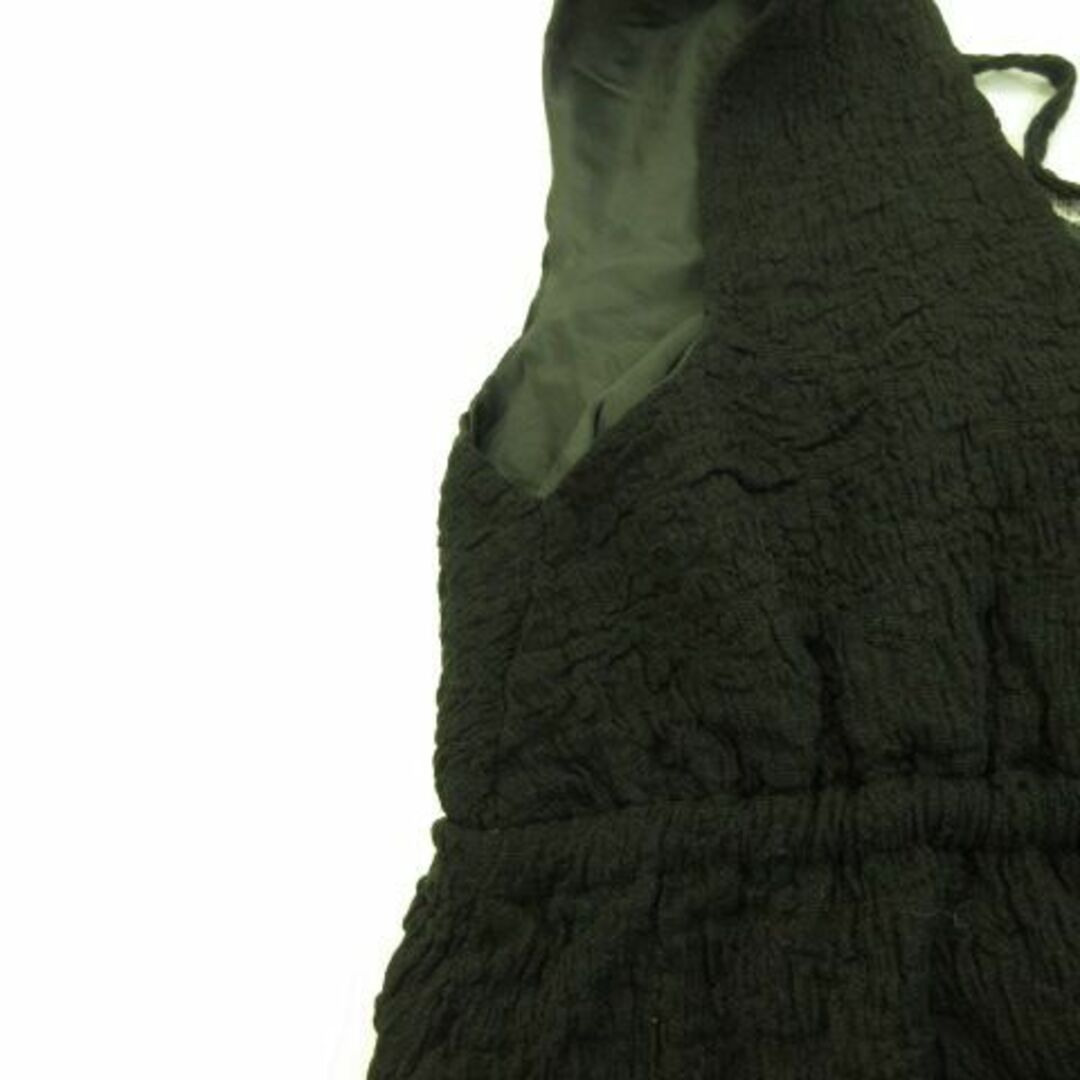 レトロガール RETRO GIRL ノースリーブワンピース ミモレ丈 フレア 黒 レディースのワンピース(ひざ丈ワンピース)の商品写真