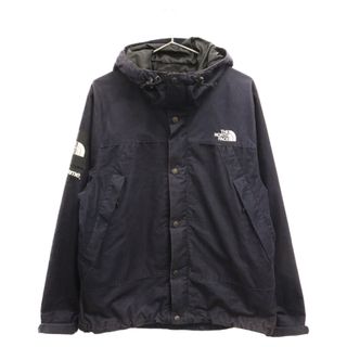 シュプリーム(Supreme)のSUPREME シュプリーム 12AW Mountain Shell Jacket corduroy×ノースフェイス マウンテンシェルコーデュロイジャケット ネイビー A3ZK/NP01250(マウンテンパーカー)