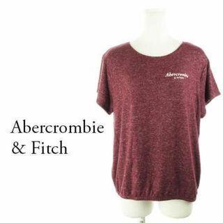 アバクロンビーアンドフィッチ(Abercrombie&Fitch)のアバクロンビーアンドフィッチ カットソー 半袖 XL 赤 230509AH2A(カットソー(半袖/袖なし))