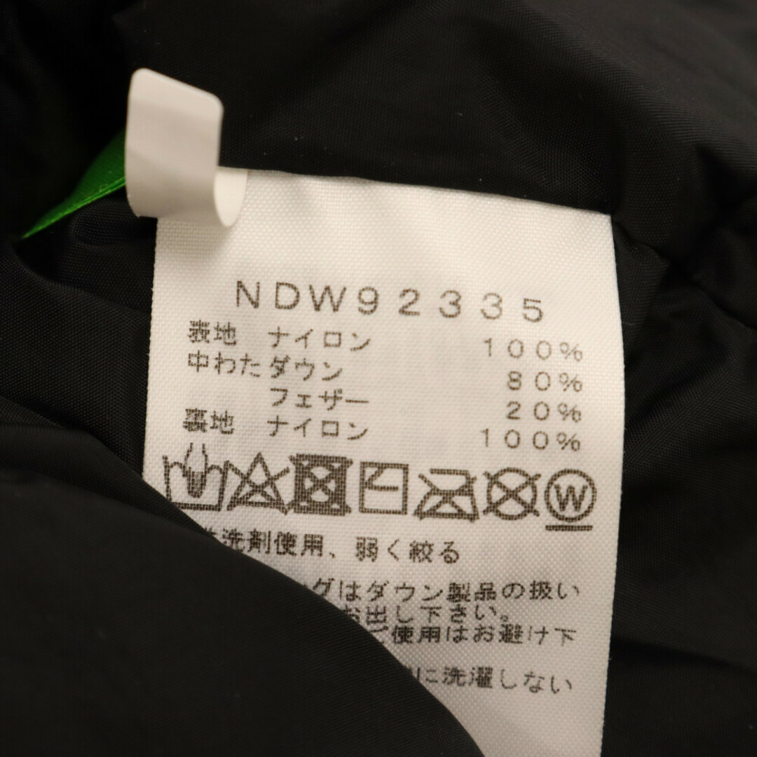 THE NORTH FACE(ザノースフェイス)のTHE NORTH FACE ザノースフェイス SHORT NUPTSE DOWN JACKET ショートヌプシダウンジャケット ブラック NDW92335 レディース ブラック レディースのジャケット/アウター(ダウンジャケット)の商品写真