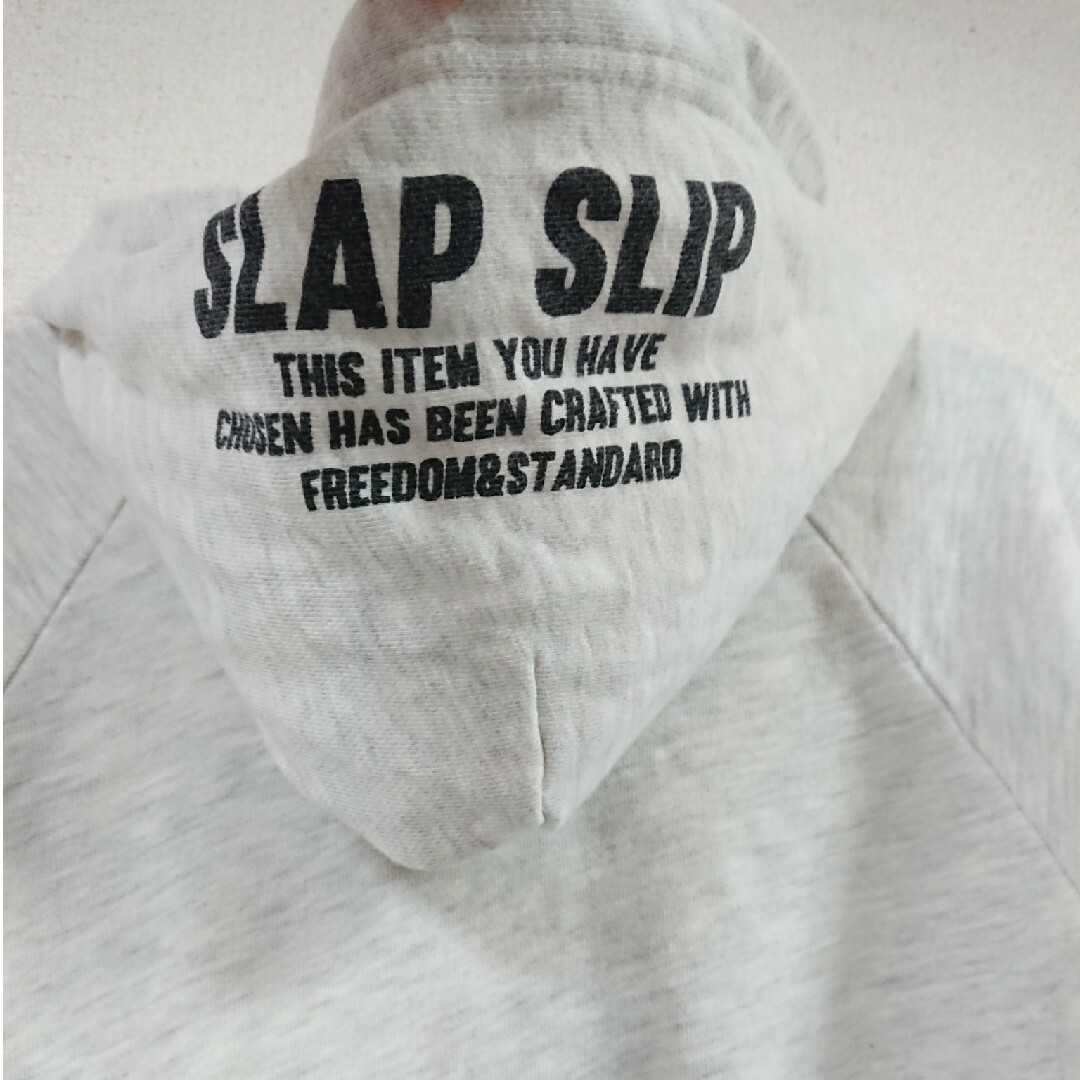 SLAP SLIP(スラップスリップ)のSLAP SLIP ジップアップ スウェットパーカー 140cm キッズ/ベビー/マタニティのキッズ服男の子用(90cm~)(カーディガン)の商品写真