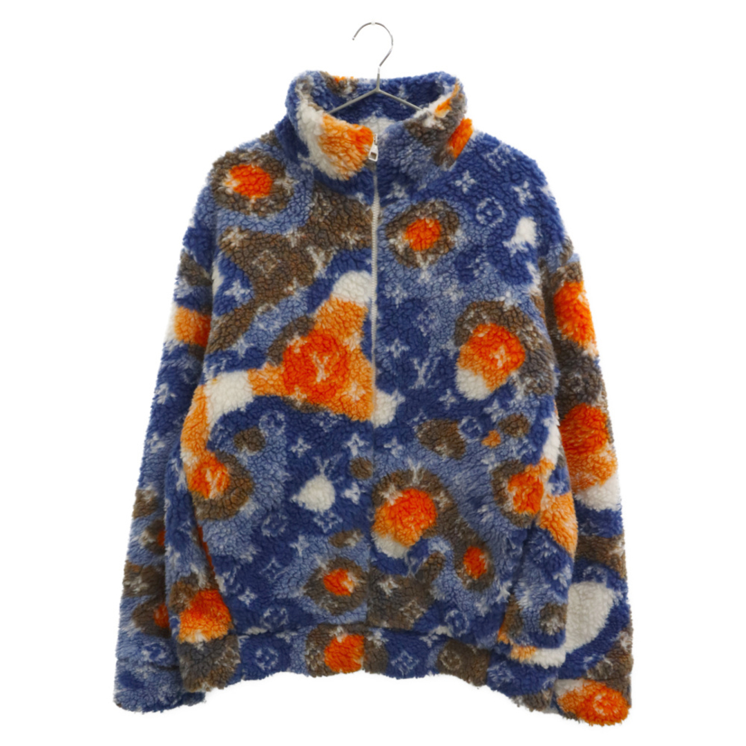 LOUIS VUITTON(ルイヴィトン)のLOUIS VUITTON ルイヴィトン 23SS Jacquard Camo Fleece Blouson モノグラム ジャカードカモフリースブルゾン ジップアップジャケット マルチ RM231Q U33 HOY40W 1AAU8J メンズのジャケット/アウター(フライトジャケット)の商品写真