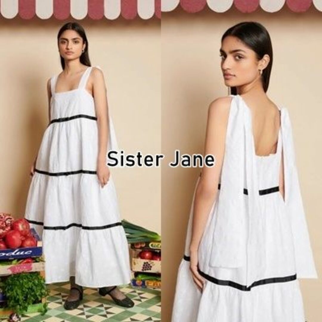 sister jane(シスタージェーン)のSister Jane ジャガード ロングワンピース レディースのワンピース(ロングワンピース/マキシワンピース)の商品写真