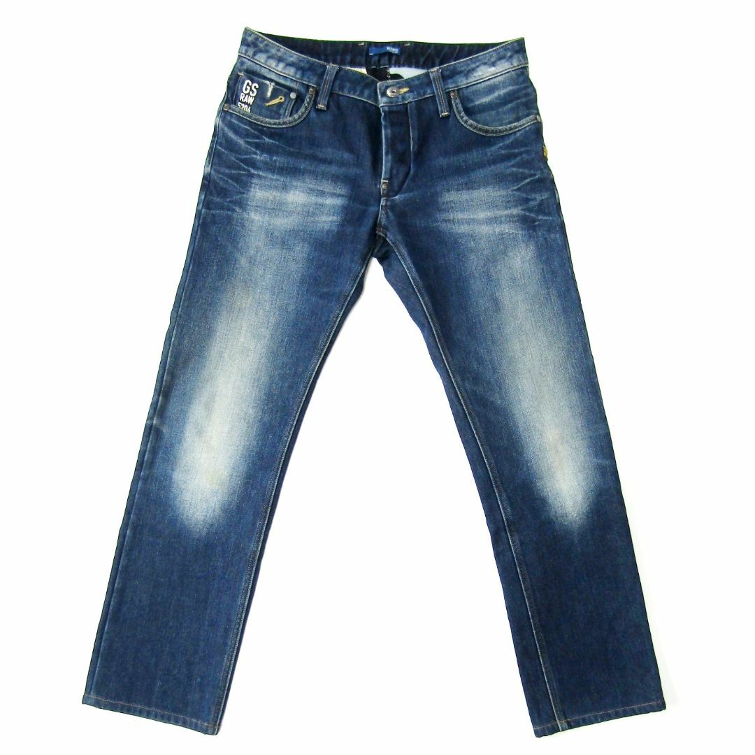 G-STAR RAW(ジースター)のジースターATACC LOW▼ストレート▼濃紺▼ビッグサイズ▼32▼W約88cm メンズのパンツ(デニム/ジーンズ)の商品写真