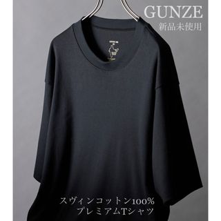 GUNZE - 【新品未使用】GUNZE スヴィンコットン100% 半袖Tシャツ Mサイズ