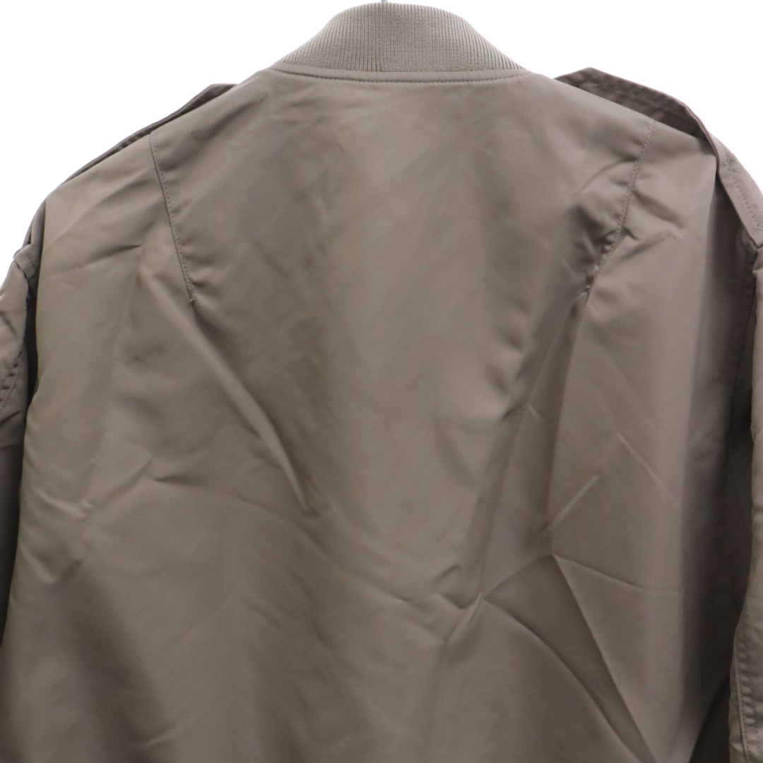 HYKE(ハイク)のHYKE ハイク 23SS TYPE L-2A JACKET ナイロン MA-1ジャケット カーキ 17373 メンズのジャケット/アウター(フライトジャケット)の商品写真