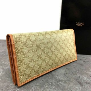 セリーヌ(celine)の未使用品 CELINE 長財布 マカダム柄 140(財布)