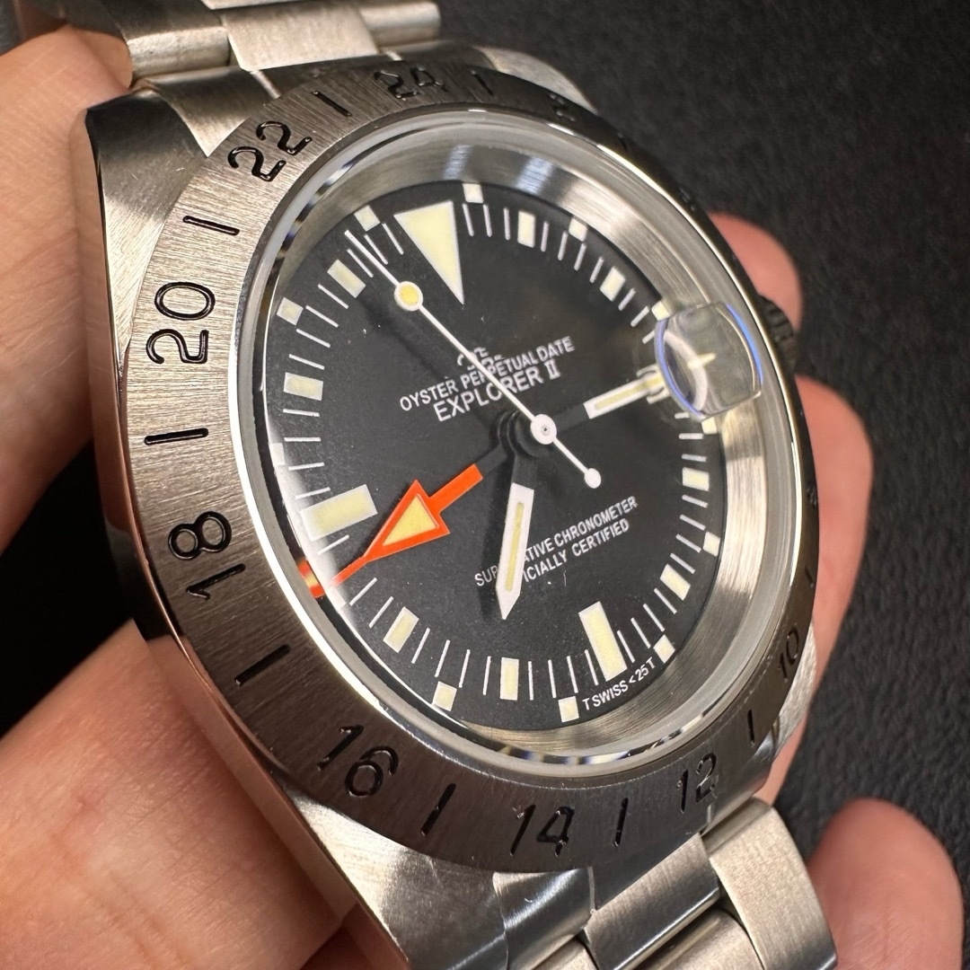 39mm 腕時計 自動巻 GMT 1655 ex2 explorer NH34 メンズの時計(腕時計(アナログ))の商品写真