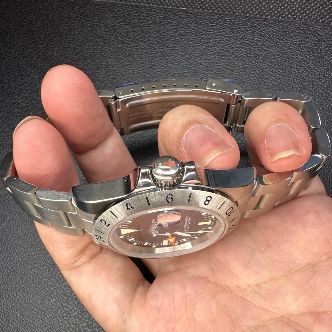 39mm 腕時計 自動巻 GMT 1655 ex2 explorer NH34 メンズの時計(腕時計(アナログ))の商品写真