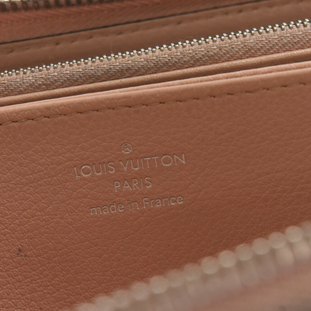 LOUIS VUITTON(ルイヴィトン)のLOUIS VUITTON ルイヴィトン モノグラム・マヒナ ジッピーウォレット 長財布 ピンク M61868 メンズのファッション小物(長財布)の商品写真