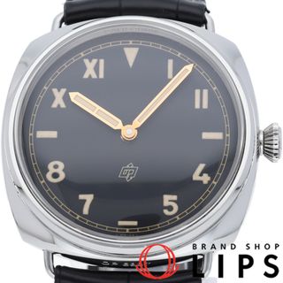 PANERAI - パネライ ラジオミール カリフォルニア 3デイズ Radiomir California 3 Days PAM00424 箱 保証書 SS/革 メンズ時計 ブラック 仕上げ済 美品 【中古】