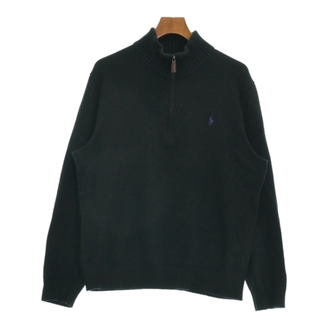 POLO RALPH LAUREN(ポロラルフローレン)のPolo Ralph Lauren ニット・セーター XL 黒 【古着】【中古】 メンズのトップス(ニット/セーター)の商品写真