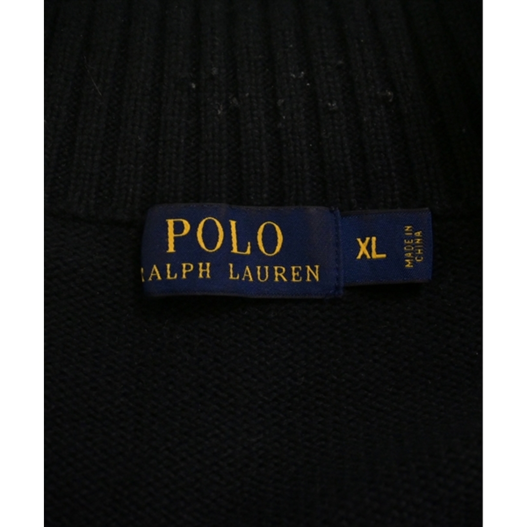 POLO RALPH LAUREN(ポロラルフローレン)のPolo Ralph Lauren ニット・セーター XL 黒 【古着】【中古】 メンズのトップス(ニット/セーター)の商品写真