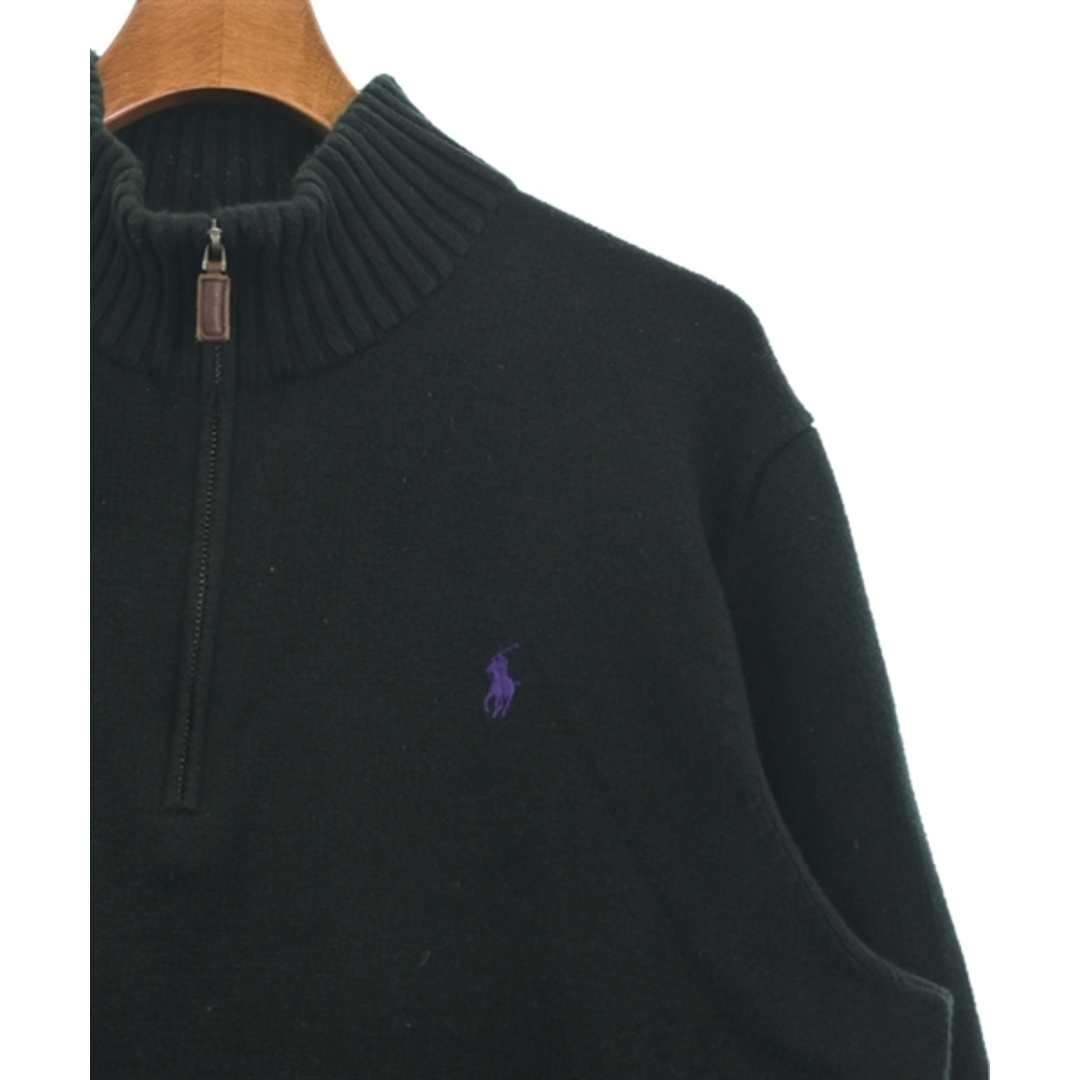 POLO RALPH LAUREN(ポロラルフローレン)のPolo Ralph Lauren ニット・セーター XL 黒 【古着】【中古】 メンズのトップス(ニット/セーター)の商品写真