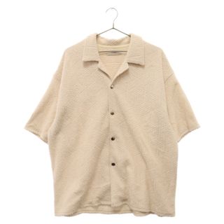 ジエダ(Jieda)のJieda ジエダ 23SS GEOMETRIC PILE S/S SHIRT ジオメトリックパイル 半袖シャツ ホワイト Jie-23S-PL-SH02(シャツ)