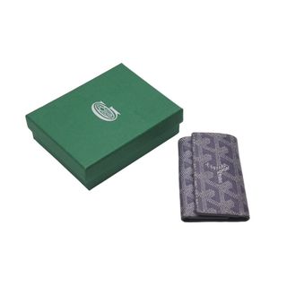 ゴヤール(GOYARD)のGOYARD ゴヤール キーケース ポルトクレ サンミッシェル 六連 グレー ヘリンボーン STMICHPMLTY51CL51P 美品 中古 61034(キーケース)