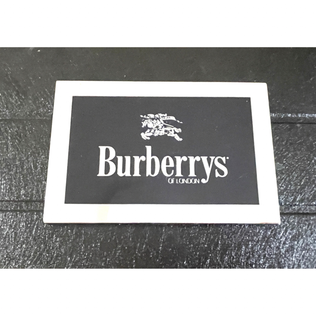BURBERRY - 希少 Burberrys バーバリーズ ロゴプレート 表札 の BURBERRY - 希少 Burberrys バーバリーズ ロゴプレート 表札 の