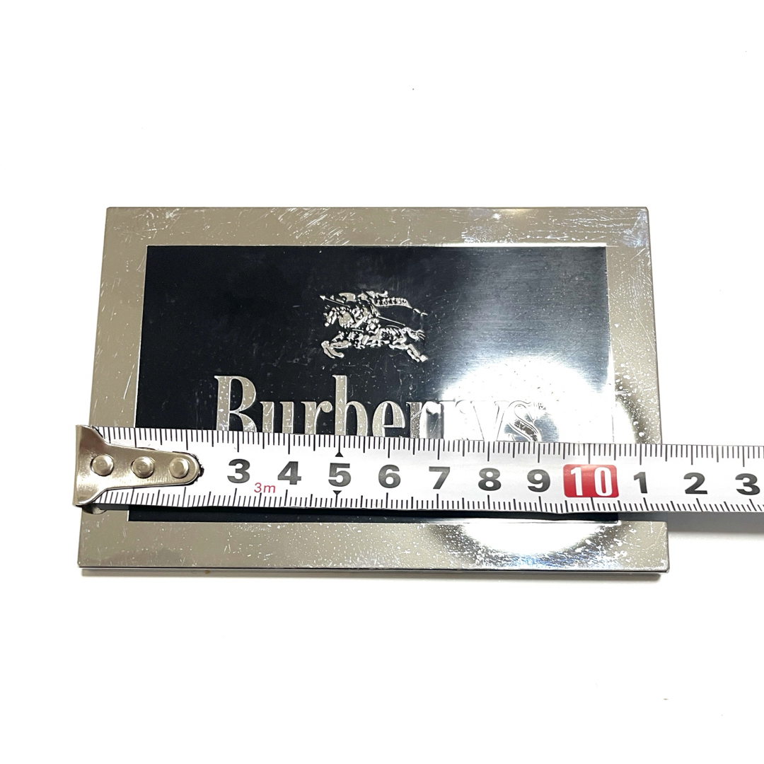 BURBERRY - 希少 Burberrys バーバリーズ ロゴプレート 表札 の BURBERRY - 希少 Burberrys バーバリーズ ロゴプレート 表札 の