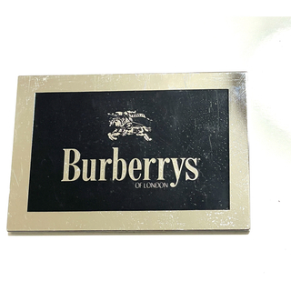 バーバリー(BURBERRY)の希少　Burberrys バーバリーズ　ロゴプレート　表札　(置物)