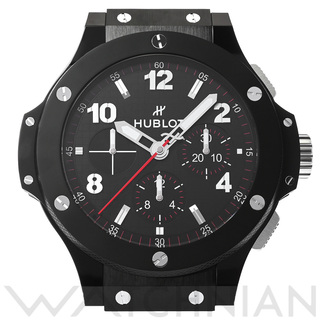 HUBLOT - 中古 ウブロ HUBLOT WALL0030K ブラック ユニセックス 置き時計