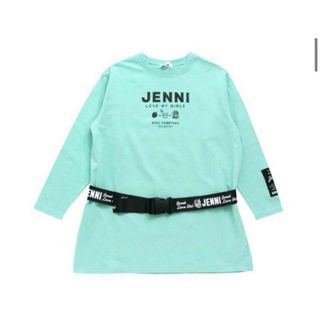 ジェニィ(JENNI)のジェニィ　ロング　ロンT ベルト付き(Tシャツ/カットソー)