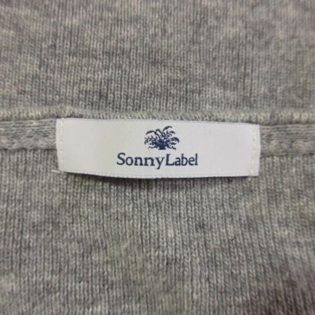 Sonny Label(サニーレーベル)のサニーレーベル Vネックプルオーバーニット F グレー 210707YH13A レディースのトップス(ニット/セーター)の商品写真